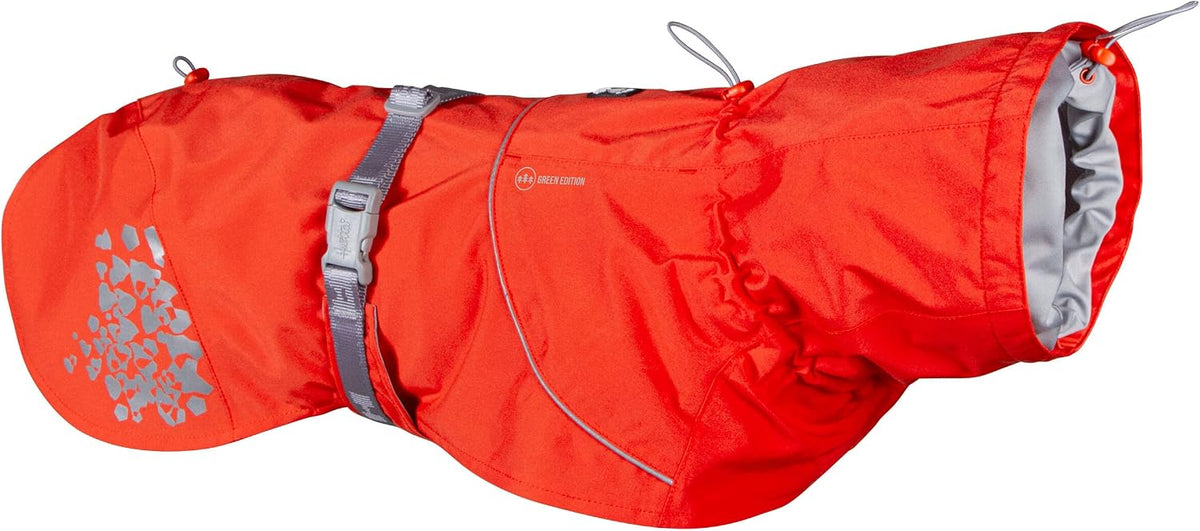 Hurtta Monsoon Coat, Dog Raincoat, Bilberry, 28 in - Image 9