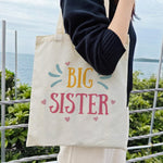 Dlzdn aesthetic cotton tote bag close up of lettering