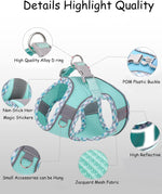 Petank step in dog harness showing breathable mesh material