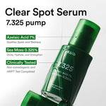 Abib clear spot acne serum texture shot showing lightweight watery gel
