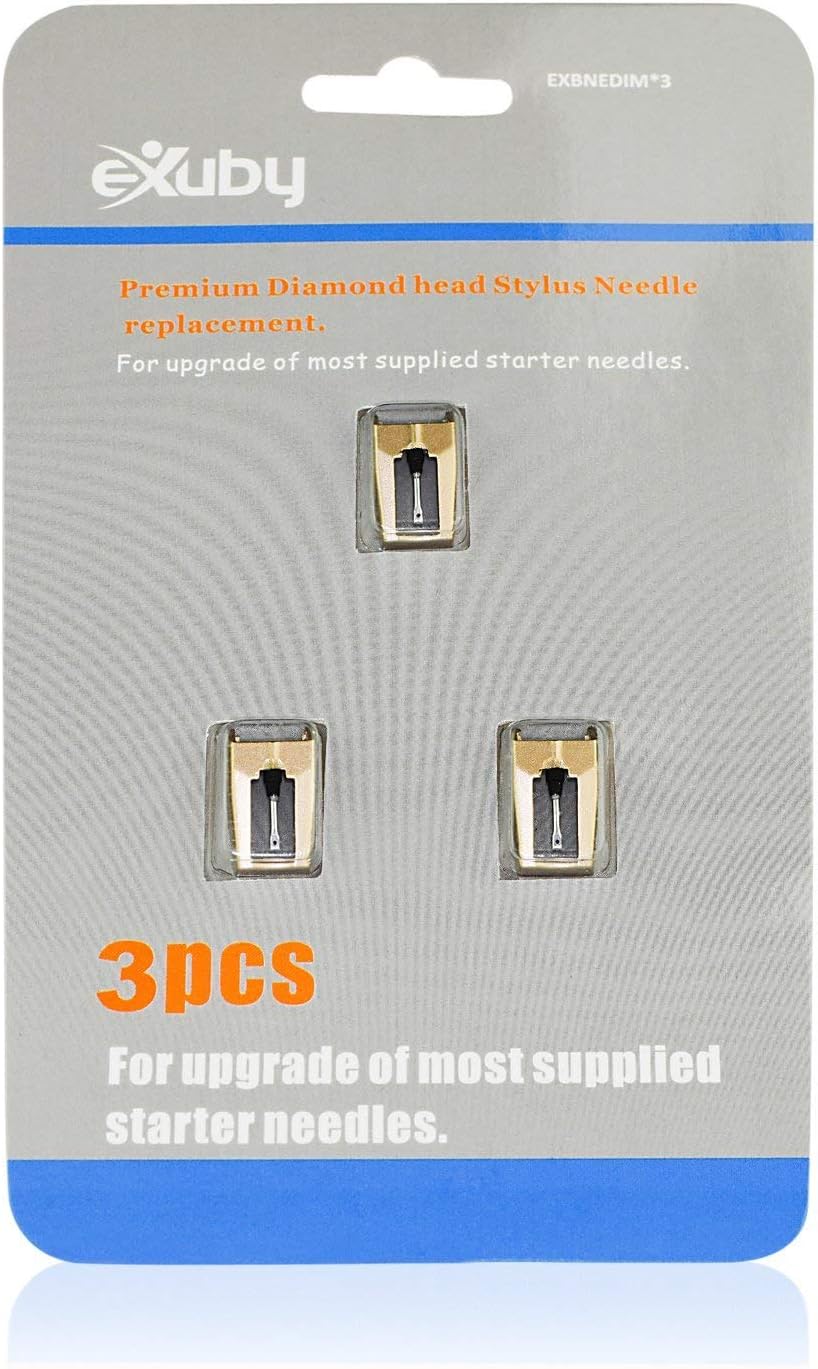 3-Pack - Record Player Needle w/Diamond Tip - Treat Your Ears to Superior Sound Quality - Protect Your Timeless Records - 1000 Hour Life Span Saves You Money - Check Compatibility Before Purchasing - Image 7