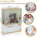 Oundarm street view mini building blocks manual layout