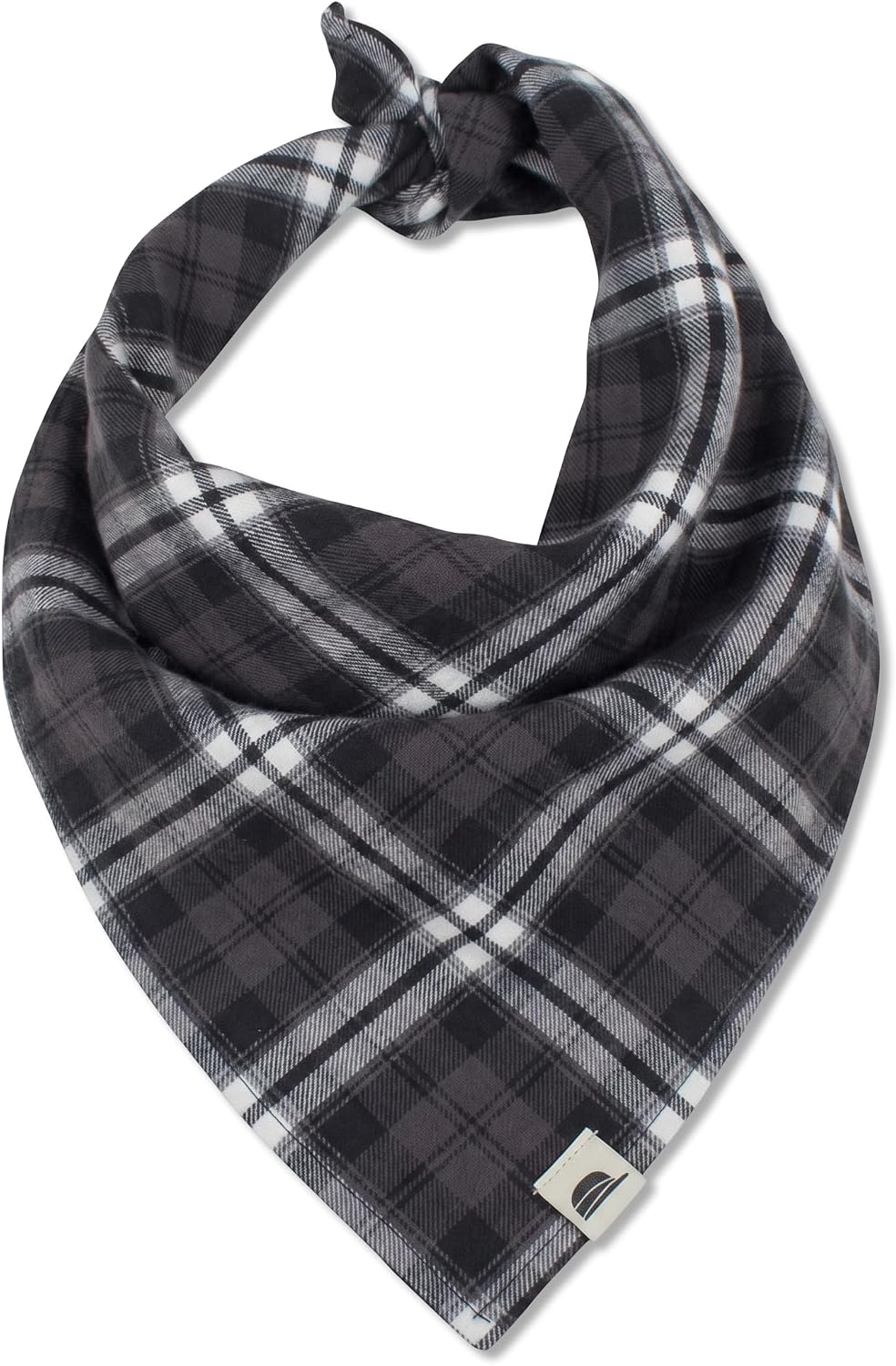 Stormy Kromer The SK Pet Bandana, Red/Black Plaid, Medium | Cotton Flannel Plaid Pet Scarf for Dogs, Cats or Any Pet, Adjustable Tie On Neckerchief for Outdoor Walks, Everyday Wear - Image 15