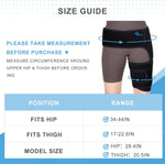 REAQER Groin Compression Wrap adjustable straps detailed close up