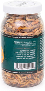 Fluker's Aquatic Turtle Food close up of premium reptile nutritional supplement ingredients