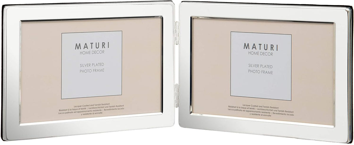 Maturi double picture frame in presentation box
