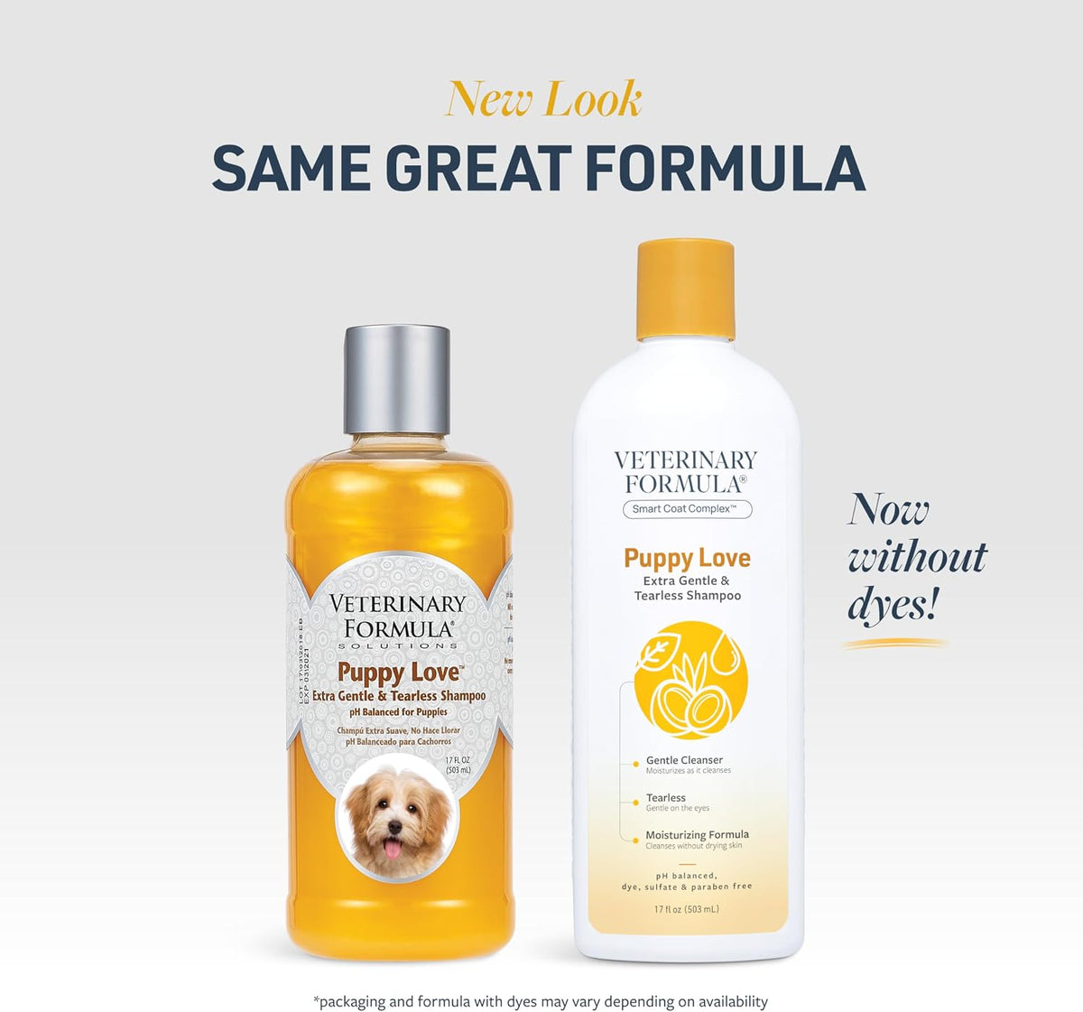 Veterinary Formula extra gentle puppy shampoo bottle
