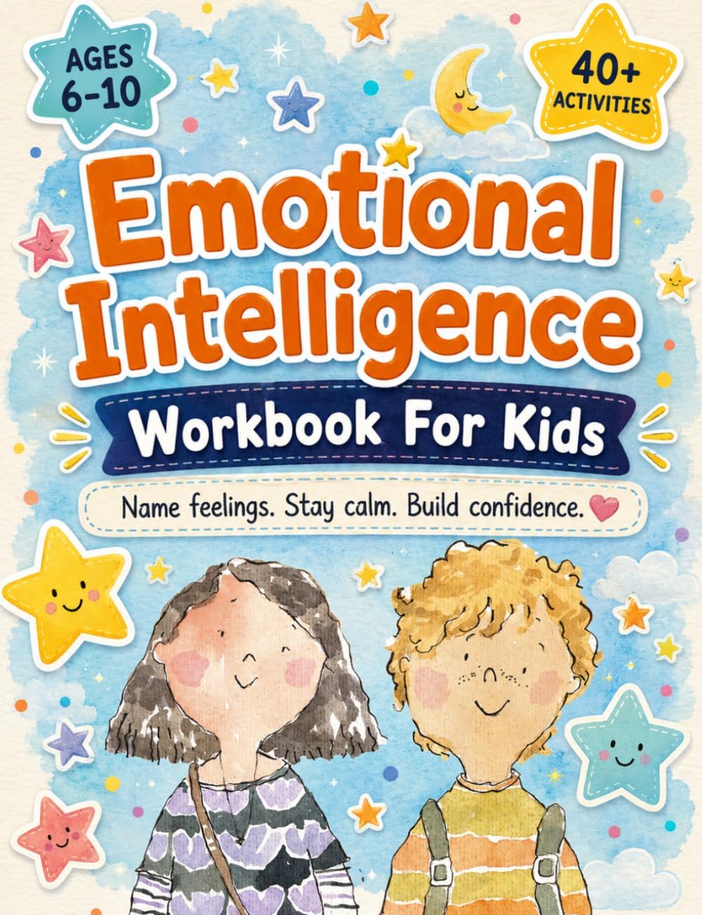 Catherine Stephenson Emotional Intelligence For Kids Workbook front view paperback