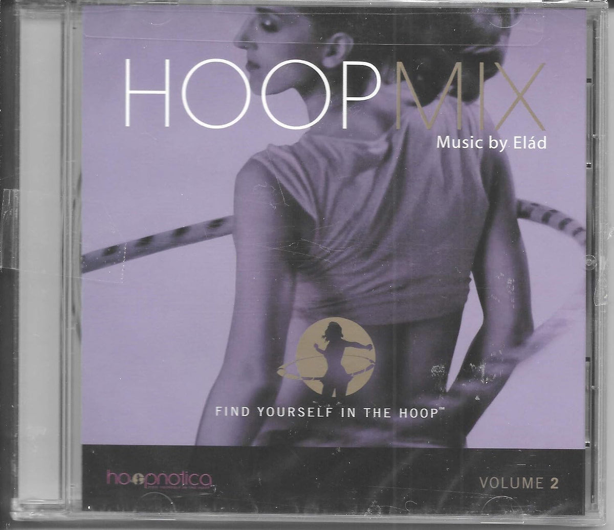 Elad Hoop Mix CD Volume 2 front view compact disc case workout music