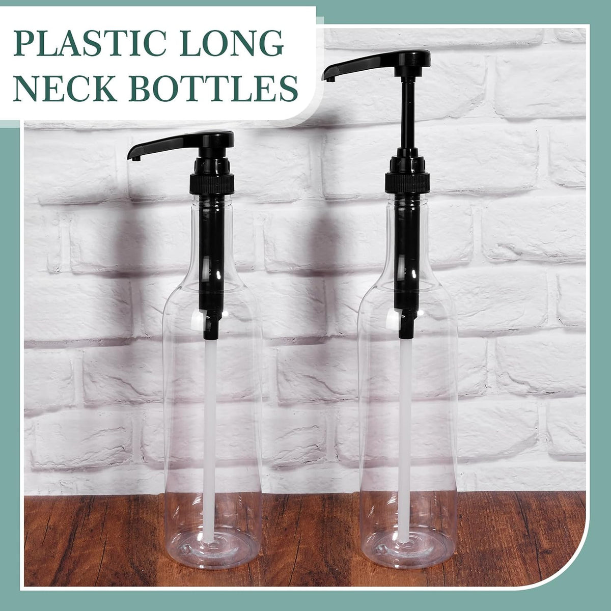 Maxdot long neck dispenser bottle close-up