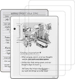 RSAquar 3 Pack Paper-Feel Screen Protector for 2025 Kindle Scribe 11 front view