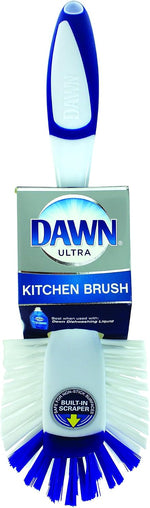 Dawn radial bristle kitchen dish brush angle view for cookware cleaning