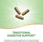 Natures Way Goldenseal Root back panel ingredients