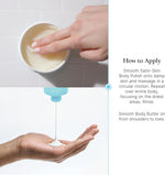 Bliss spa routine set featuring the clean and vegan ingredient callouts on the label.