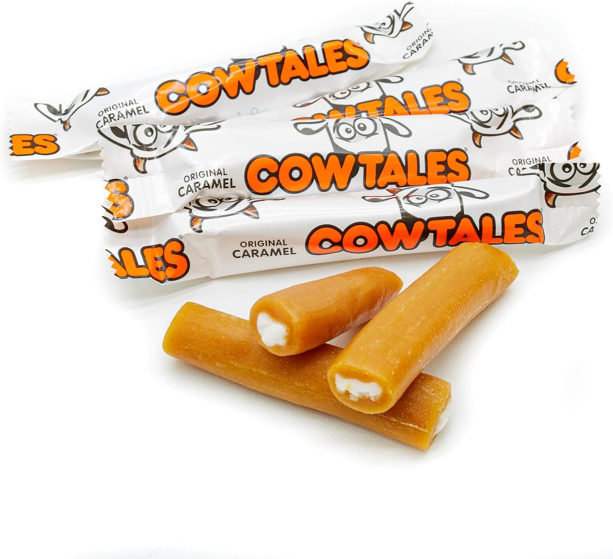 Fusion Sweets And Snacks Caramel Candy Vanilla authentic USA imported bulk pack highlighting the secure resealable zipper closure.