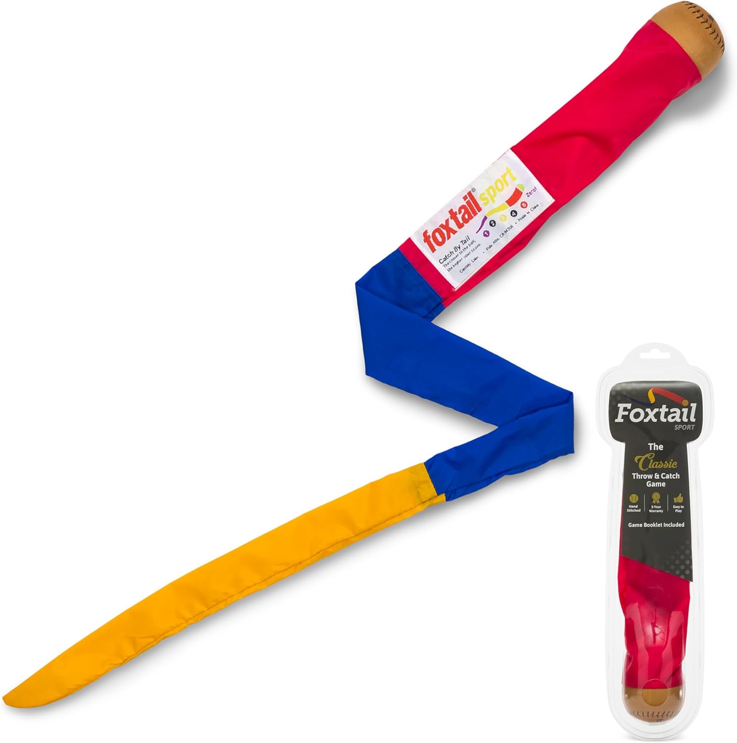 Foxtail Sport original 90s throw and catch ball front view