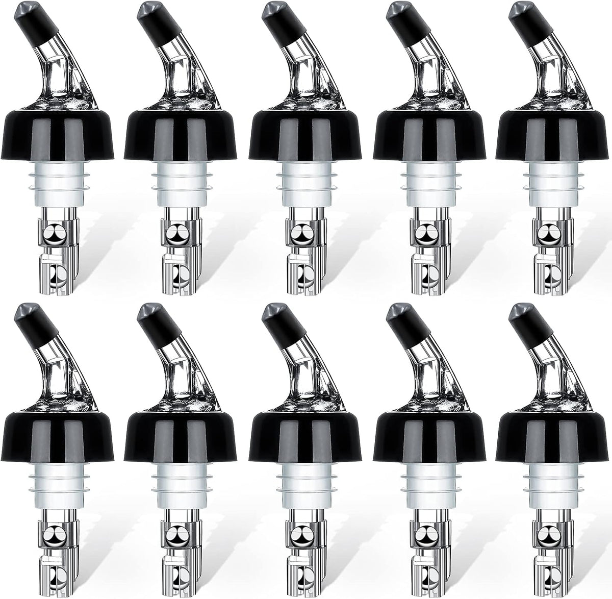 Automatic Measured Bottle Pourer - Quick Shot Spirit Measure Pourer Drinks Wine Cocktail Dispenser Home Bar Tools - 1oz/30ml (4 pack) - Image 14