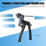 CLFCZYCXD cable tie tensioning tool handle and grip