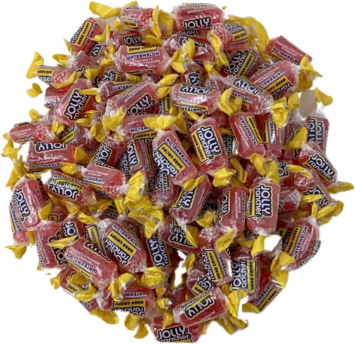 Fresh green apple hard candy in original packaging
