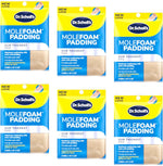 Dr. Scholl's Molefoam Padding front packaging showing thick foam strips for foot relief.