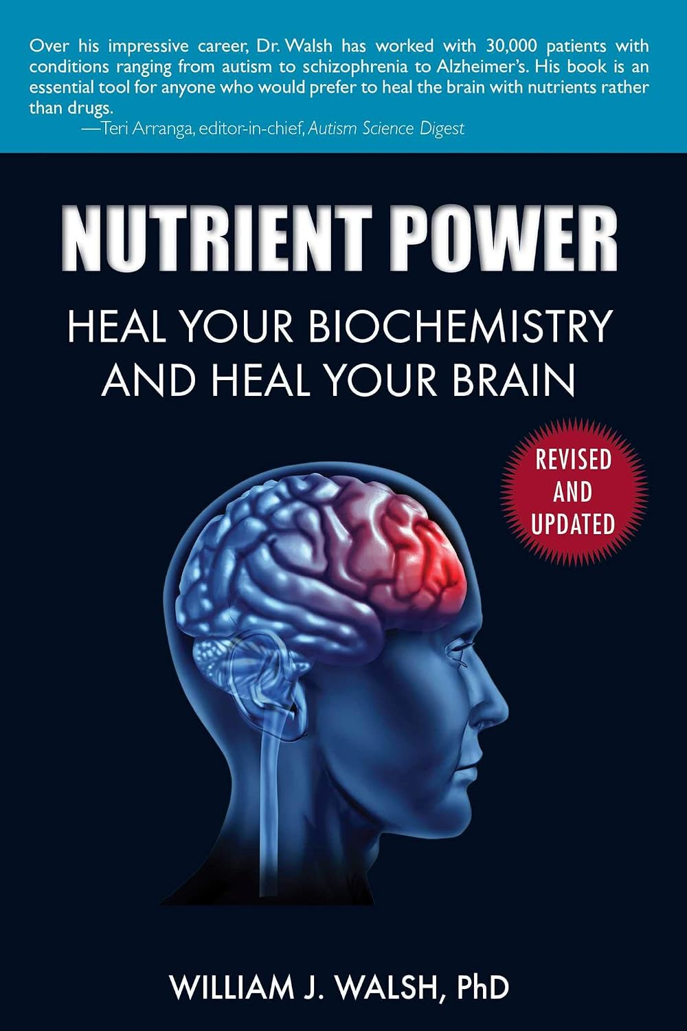 William J. Walsh Nutrient Power paperback front view bestseller book