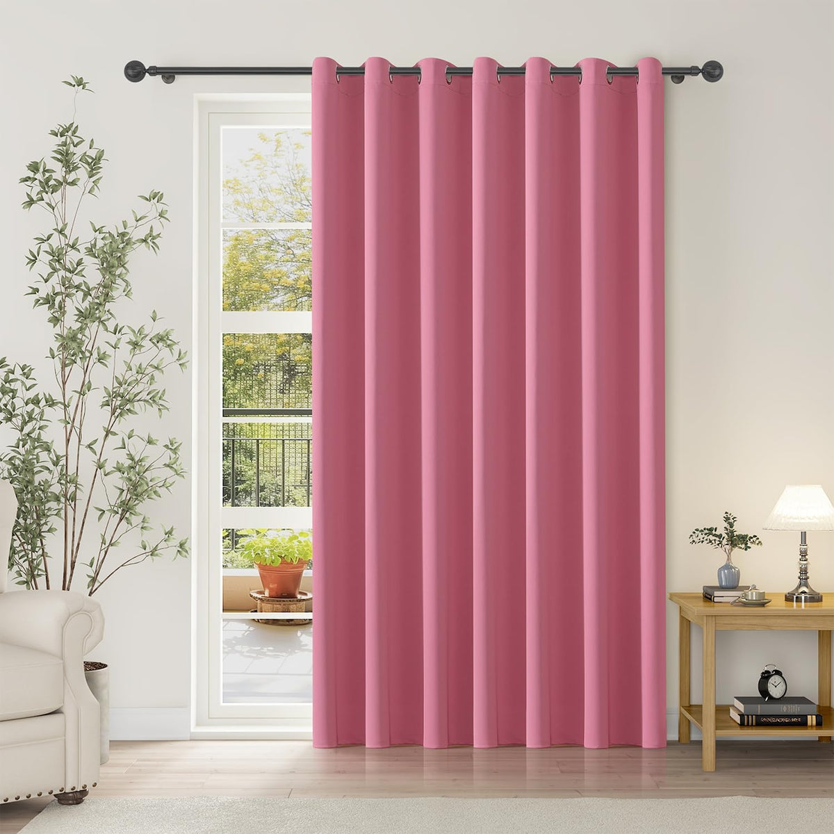 ChrisDowa room divider curtain front view