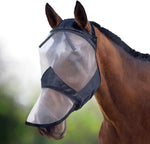 Harrison Howard CareMaster Horse Fly Mask on horse pasture wear