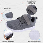 TOEDNNQI boys girls athletic sneakers flexible sole bottom view