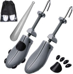 Eachway Pair of Professional 2-Way Premium Shoe Stretcher Tough Plastic Shoe Trees, Adjustable Length & Width Durable Shoe Shaper for Men and Women (Large) - Image 8