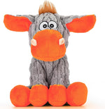 loncoldy Plush Chew Toys for Large Dogs, Tough Crinkle Stuffed Animal Squeaky Interactive Toys for Small Medium Large Dogs, Keep Them Busy, Big Pet Toys - Image 9