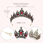 SuPoo queen crown for women displayed on model styling