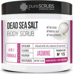 Premium Rose Body Scrub Set, Exfoliating Dead Sea Salt Scrub | Ultra Skin Smoothing, Deeply Moisturizing Body Exfoliator, Shower Scrub for Rough, Dry Skin, Includes Loofah, Spoon & Soap - Image 14