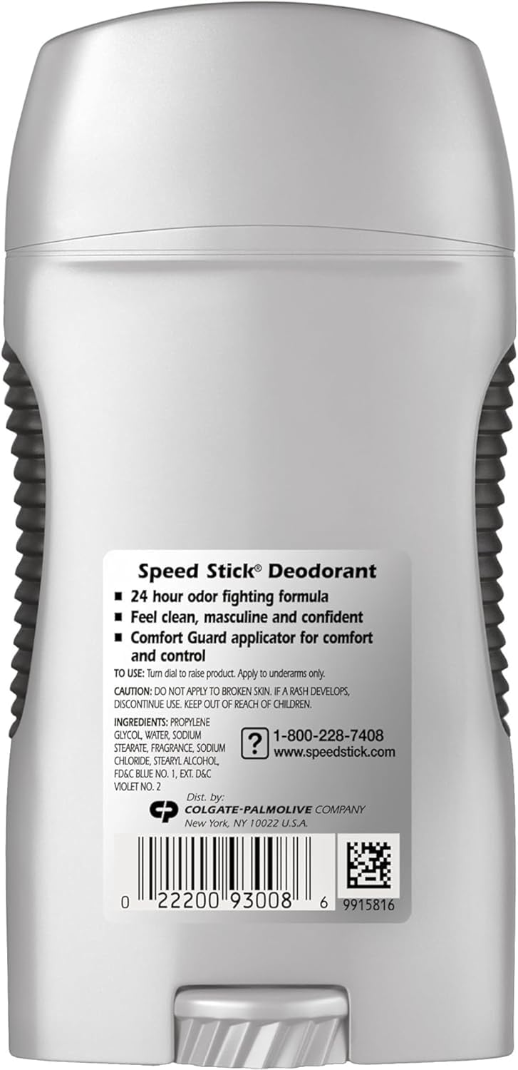 Speed Stick Clear Deodorant, Ocean Surf Scent for Men, 3 oz - Image 9