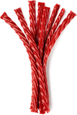 Twizzlers bulk candy tub packaging details and nutritional display