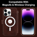 VANAVAGY folio cover with included tempered glass screen protector