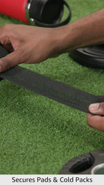 Cramer breathable compression tape showing texture and elasticity