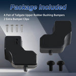 Corrosion-resistant metal bolt for truck tailgate bumper