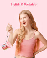 AMOOS vitamin organizer travel strap detail