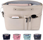 HyFanStr Purse Organizer Insert for Handbags,Tote Bag Organizer Insert Zipper Bag for Women, Handbag Organizer Inside Liner with 15 Pockets - Image 9