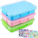 Fiioeoy 3 piece sensory bin sand tray set front view