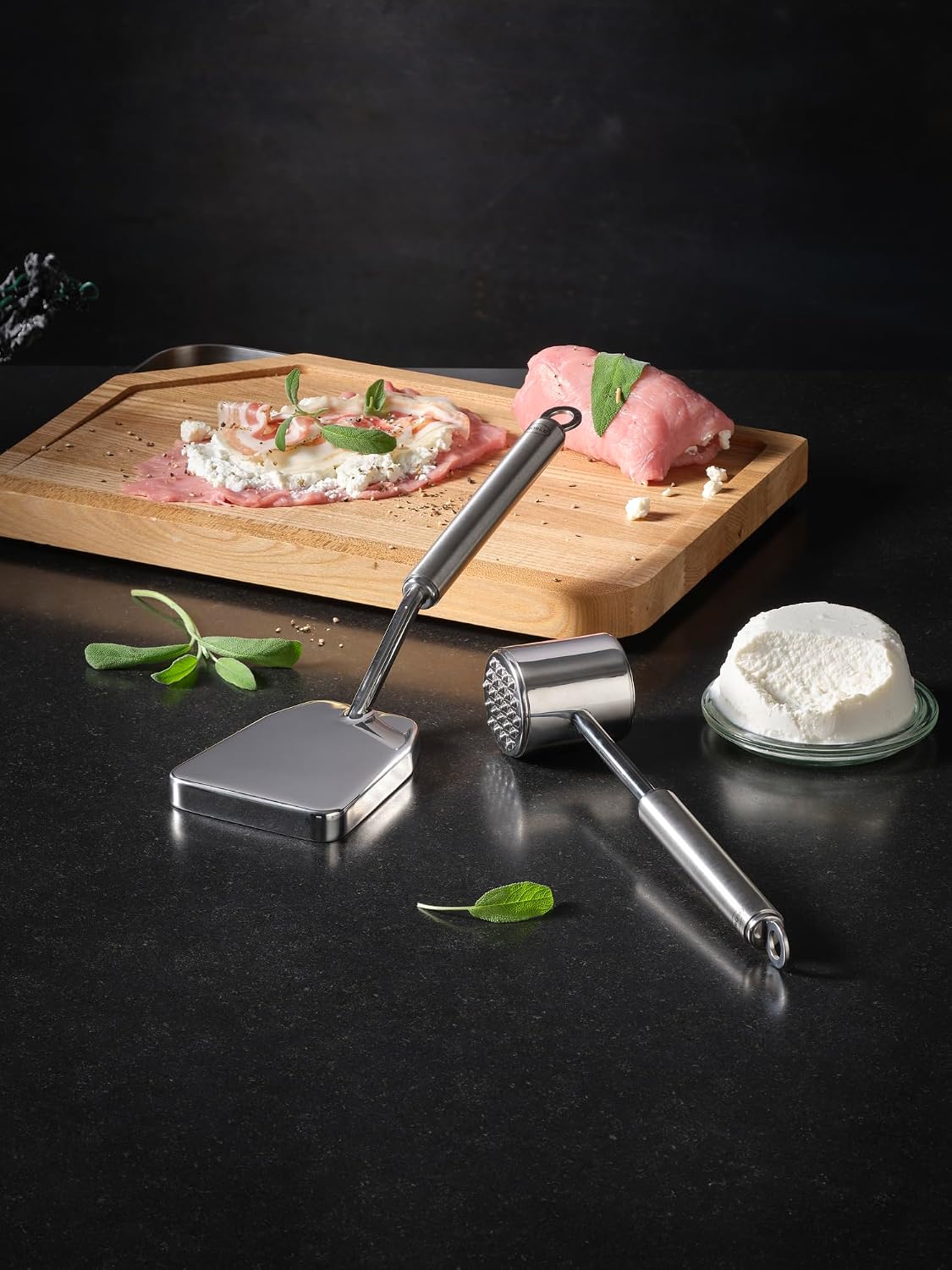 Rosle meat tenderizer tapered functional head detail
