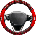 NICEASY steering wheel cover mounted on SUV steering wheel