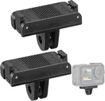 PCTC magnetic adapter mount front view for DJI action cameras