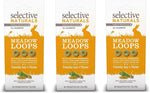 Supreme Petfoods Selective Naturals Meadow Loops 3 pack front view authentic small pet treats