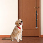 Two pack dog doorbells with included training whistle