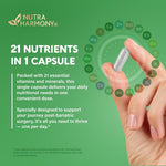 Bariatric Multivitamin with Iron 45mg - 21in1 Bariatric Complex - 90 Caps | Bariatric Vitamins for Women & Men - Lab Tested - Gastric Sleeve Support - Free of Sugar, Gluten & Soy - 1/Day - Image 9