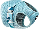Hurtta cooling wrap aquamarine dog vest front view