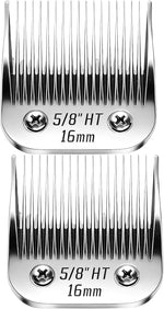 4pcs Dog Grooming Blades Compatible with Andis Dog Clippers,Detachable Ceramic Blade & Stainless Steel Blade (3FC+4FC+5FC+7FC) - Image 12
