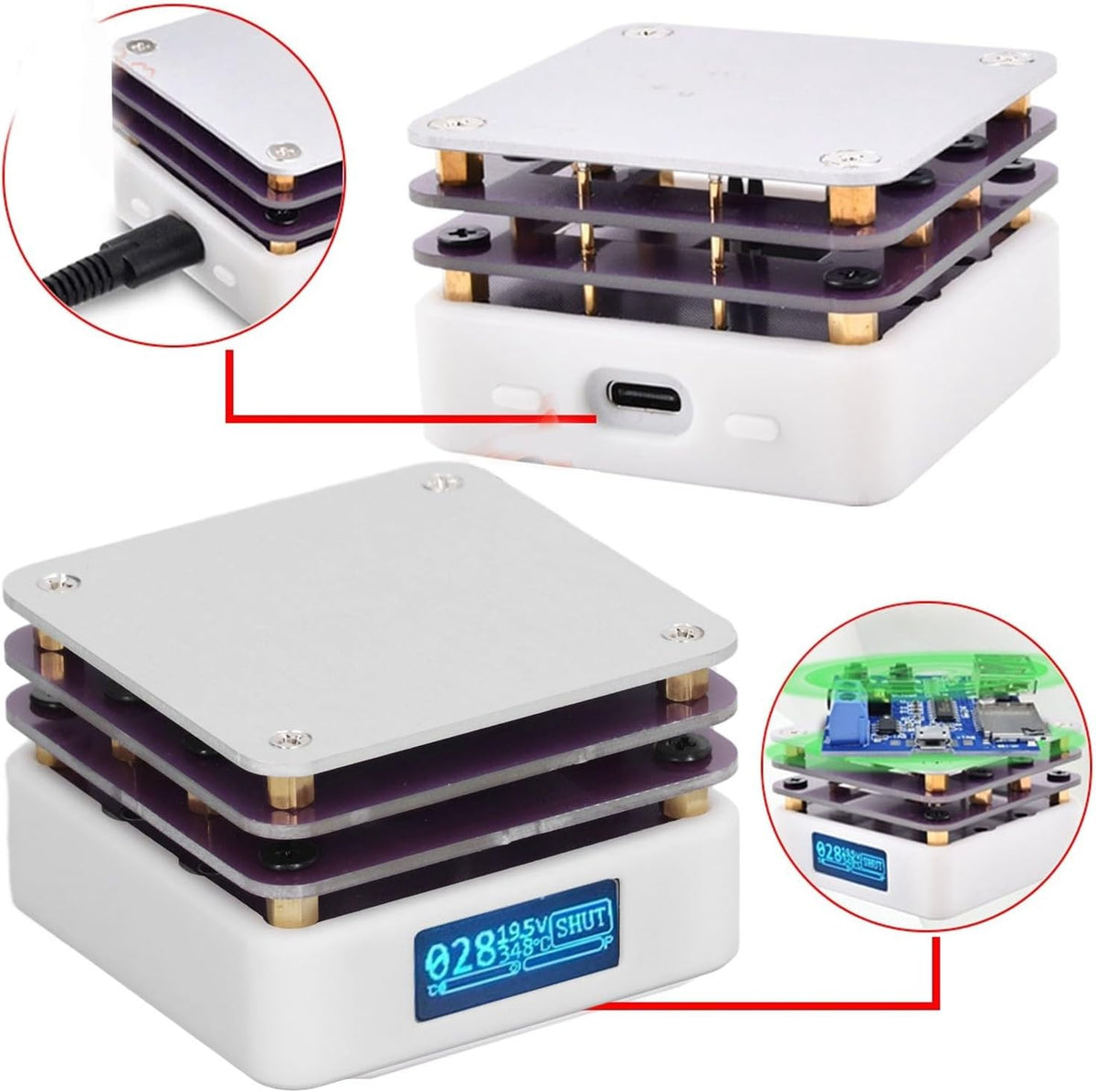 Acogedor compact circuit board preheater in packaging