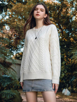Laixton long sleeve aesthetic sweater side profile